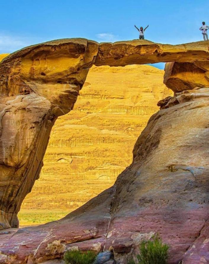 Saleem With Jeep Tour Apartment Wadi Rum Bagian luar foto